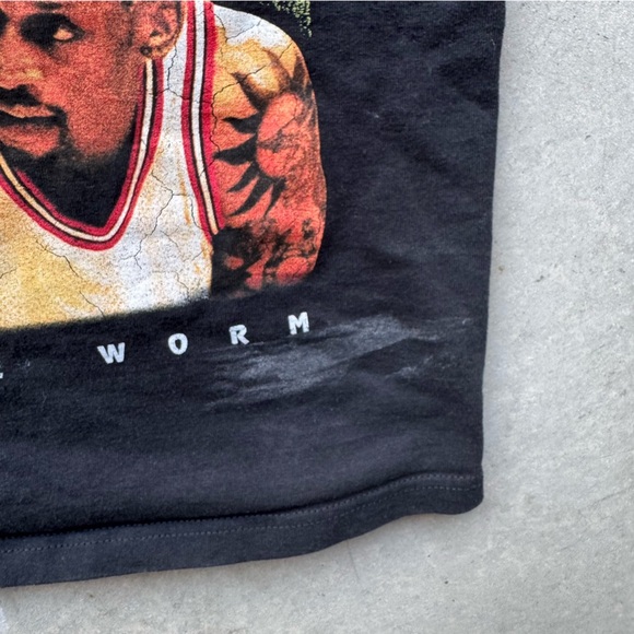 Y2K Rodman Black Graphic T-Shirt - Picture 4 of 5